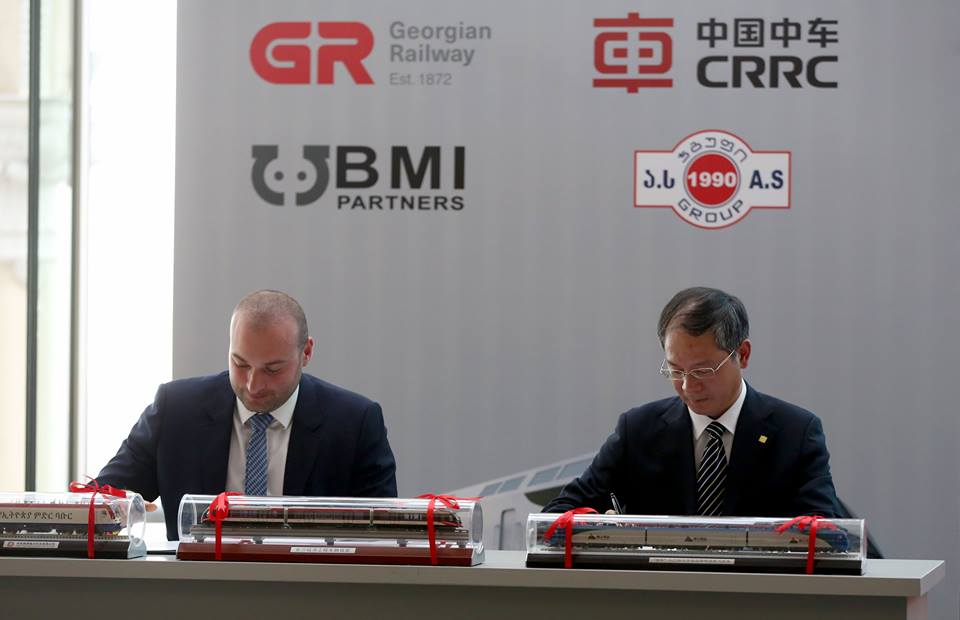 Georgia to start manufacturing locomotives of modern standards geotv.ge